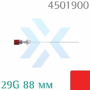 Иглы Спинокан со срезом Квинке для спинальной анестезии, классический павильон, 29G 88 мм  от «ХайтекМед»