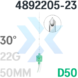 Игла Стимуплекс для проводниковой анестезии D050 30° 22G 50 мм, B. Braun (Б. Браун) от «ХайтекМед»