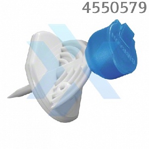 Аспирационная канюля Мини-Спайк фильтр V с антибактериальным воздушным фильтром 0,45 мкм и фильтром тонкой очистки 5 мкм от «ХайтекМед»