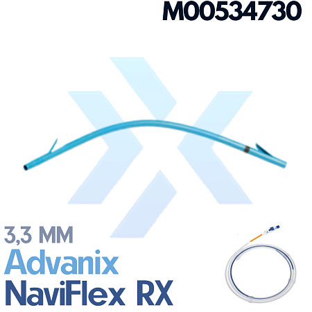 Стент Advanix билиарный с системой доставки NaviFlex, центральный изгиб, диаметр 3,3 мм, расстояние между шипами 18 см от «ХайтекМед»