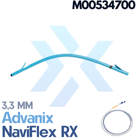 Стент Advanix билиарный с системой доставки NaviFlex, центральный изгиб, диаметр 3,3 мм, расстояние между шипами 9 см от «ХайтекМед»