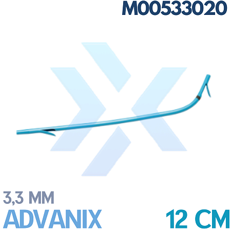 Стент Advanix билиарный пластиковый, дуоденальный изгиб, диаметр 3,3 мм, расстояние между шипами 12 см от «ХайтекМед»