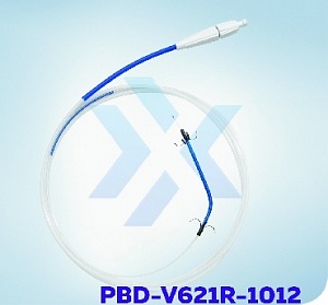 Предзаряженные двухслойные пластиковые стенты PBD-V621R-1012, совместимые с V – системой, с изогнутой проксимальной частью, 10 Fr. от «ХайтекМед»