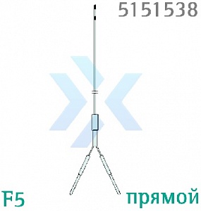 Зонд биполярный Эледин для ВЭКС, 2/F5, 110 см, прямой от «ХайтекМед»