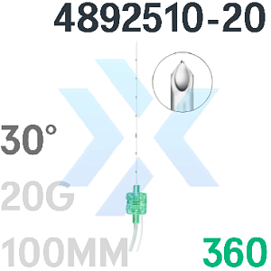Игла для проводниковой анестезии Стимуплекс Ультра 360 30° 20G 100 мм, B. Braun (Б. Браун) от «ХайтекМед»