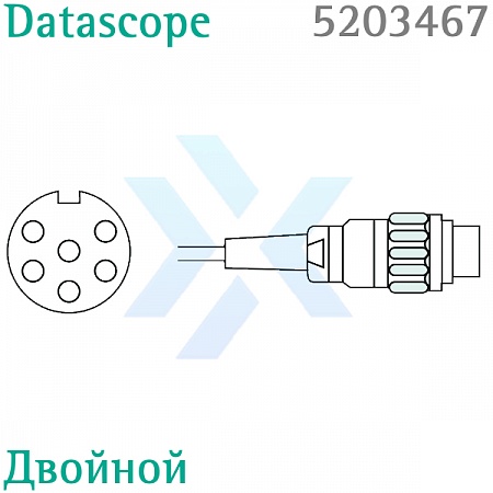 Кабель Комбитранс Datascope, двойной от «ХайтекМед»