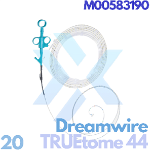 Сфинктеротом TRUEtome Dreamwire 44 с предзагруженным проводником 450 см, режущая струна 20 мм, диаметр кончика 1,47 мм. от «ХайтекМед»