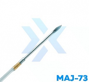 Одноразовая инъекционная игла MAJ-73 Olympus с многоразовой металлической оболочкой от «ХайтекМед»