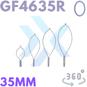 Петля для полипэктомии, овальная GF4635R от «ХайтекМед»