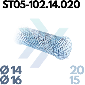 Трахеобронхиальный стент, прямой, частично покрытый ST05-102.14.020 от «ХайтекМед»