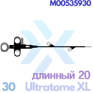 Сфинктеротом Ultratome XL с длинным кончиком, трехпросветный, режущая струна 30 мм, диаметр кончика 1,83 мм, длина кончика 20 мм. от «ХайтекМед»