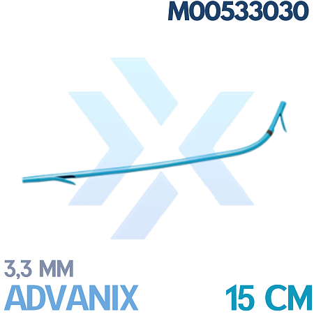 Стент Advanix билиарный пластиковый, дуоденальный изгиб, диаметр 3,3 мм, расстояние между шипами 15 см от «ХайтекМед»
