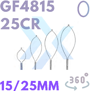 Петля для полипэктомии, овальная GF481525СR от «ХайтекМед»