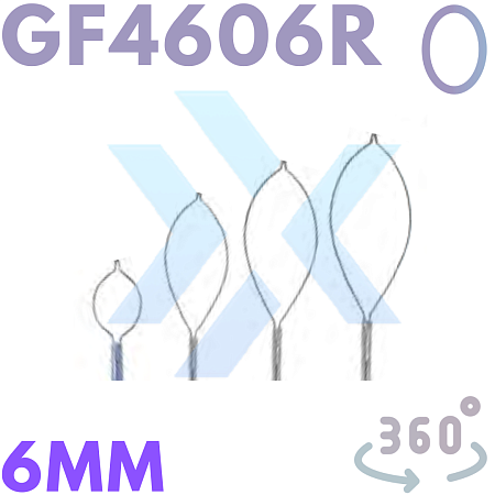 Петля для полипэктомии, овальная GF4606R от «ХайтекМед»
