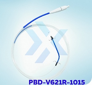 Предзаряженные двухслойные пластиковые стенты PBD-V621R-1015, совместимые с V – системой, с изогнутой проксимальной частью, 10 Fr. от «ХайтекМед»