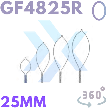 Петля для полипэктомии, овальная GF4825R от «ХайтекМед»