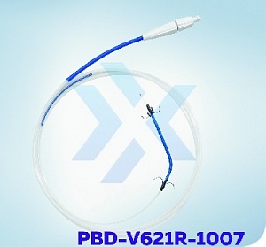 Предзаряженные двухслойные пластиковые стенты PBD-V621R-1007, совместимые с V – системой, с изогнутой проксимальной частью, 10 Fr. от «ХайтекМед»