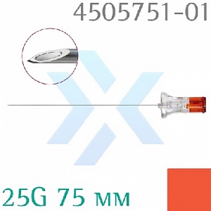 Иглы Спинокан со срезом Квинке для спинальной анестезии 25G 75 мм от «ХайтекМед»