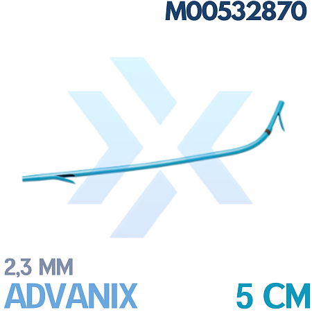 Стент Advanix билиарный пластиковый, дуоденальный изгиб, диаметр 2,3 мм, расстояние между шипами 5 см от «ХайтекМед»