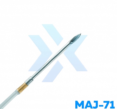 Одноразовая инъекционная игла MAJ-71 Olympus с многоразовой металлической оболочкой от «ХайтекМед»