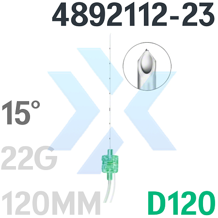 Игла Стимуплекс для проводниковой анестезии D120 15° 22G 120 мм, B. Braun (Б. Браун) от «ХайтекМед»