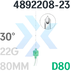 Игла Стимуплекс для проводниковой анестезии D080 30° 22G 80 мм, B. Braun (Б. Браун) от «ХайтекМед»