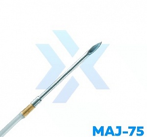 Одноразовая инъекционная игла MAJ-75 Olympus с многоразовой металлической оболочкой  от «ХайтекМед»