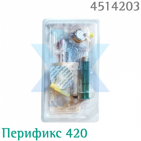 Набор для эпидуральной анестезии Перификс 420 18G/20G, фильтр, ПинПэд, шприцы, иглы от «ХайтекМед»