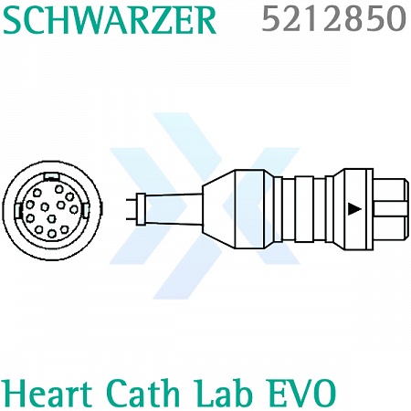Кабель Комбитранс Schwarzer Heart Cath Lab EVO  от «ХайтекМед»