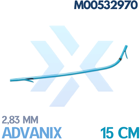 Стент Advanix билиарный пластиковый, дуоденальный изгиб, диаметр 2,83 мм, расстояние между шипами 15 см от «ХайтекМед»