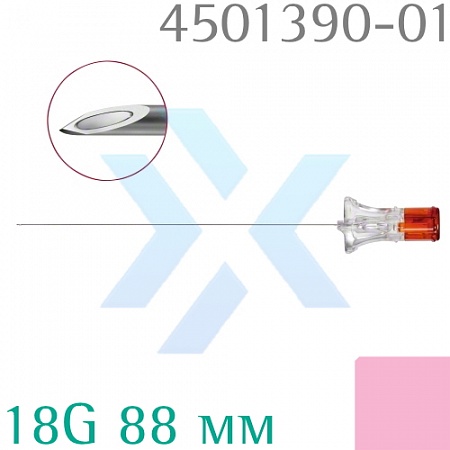 Иглы Спинокан со срезом Квинке для диагностической люмбальной пункции 18G 88 мм от «ХайтекМед»