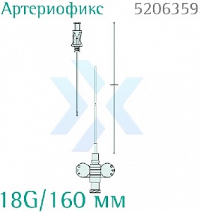 Набор артериальный Артериофикс 18G/160 мм от «ХайтекМед»