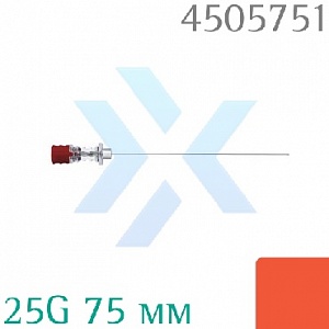 Иглы Спинокан со срезом Квинке для спинальной анестезии, классический павильон, 25G 75 мм от «ХайтекМед»