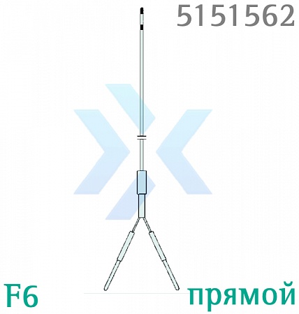 Зонд биполярный Эледин для ВЭКС, 2/F6, 110 см, прямой от «ХайтекМед»