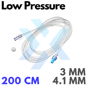 Линии инфузионные Low Pressure Extension Line – внутренний диаметр 3,0 мм, внешний диаметр 4,1 мм, длина 200 см от «ХайтекМед»
