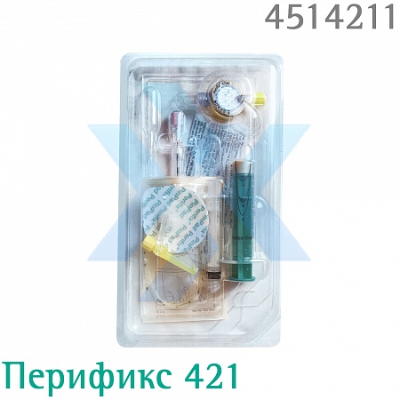 Набор для эпидуральной анестезии Перификс 421 18G/20G, фильтр, ПинПэд, LOR, шприцы, иглы от «ХайтекМед»