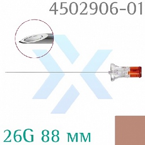 Иглы Спинокан со срезом Квинке для спинальной анестезии, классический павильон, 26G 88 мм от «ХайтекМед»