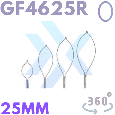 Петля для полипэктомии, овальная GF4625R от «ХайтекМед»
