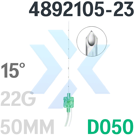 Игла Стимуплекс для проводниковой анестезии D050 15° 22G 50 мм, B. Braun (Б. Браун) от «ХайтекМед»