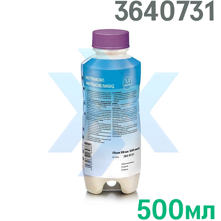 Нутрикомп Интенсив ликвид 500 мл. пластиковая бутылка B. Braun (Б. Браун) от «ХайтекМед»