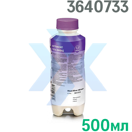 Нутрикомп Гепа ликвид 500 мл. пластиковая бутылка B. Braun (Б. Браун) от «ХайтекМед»
