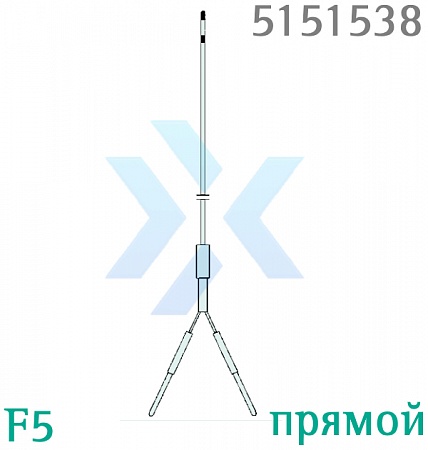 Зонд биполярный Эледин для ВЭКС, 2/F5, 110 см, прямой от «ХайтекМед»