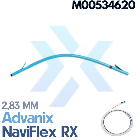 Стент Advanix билиарный с системой доставки NaviFlex, центральный изгиб, диаметр 2,83 мм, расстояние между шипами 5 см от «ХайтекМед»
