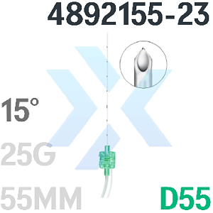 Игла Стимуплекс для проводниковой анестезии D055 15° 25G 55 мм, B. Braun (Б. Браун) от «ХайтекМед»