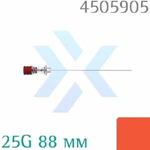 Иглы Спинокан со срезом Квинке для спинальной анестезии, классический павильон, 25G 88 мм от «ХайтекМед»
