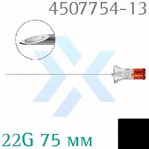Иглы Спинокан со срезом Квинке для спинальной анестезии 22G 75 мм от «ХайтекМед»