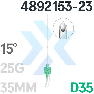 Игла Стимуплекс для проводниковой анестезии D035 15° 25G 35 мм, B. Braun (Б. Браун) от «ХайтекМед»