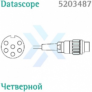 Кабель Комбитранс Datascope, четверной от «ХайтекМед»